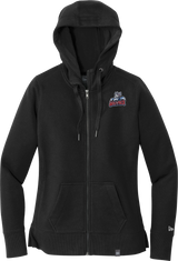 Hartford Jr. Wolfpack New Era Ladies French Terry Full-Zip Hoodie