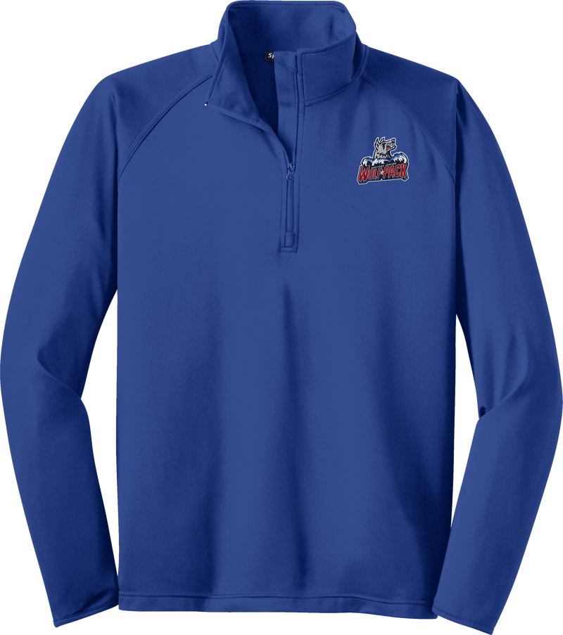 Hartford Jr. Wolfpack Sport-Wick Stretch 1/4-Zip Pullover