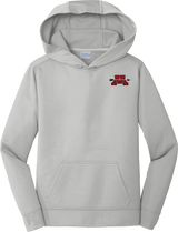 Mercer Arrows Youth Performance Fleece Pullover Hooded Sweatshirt