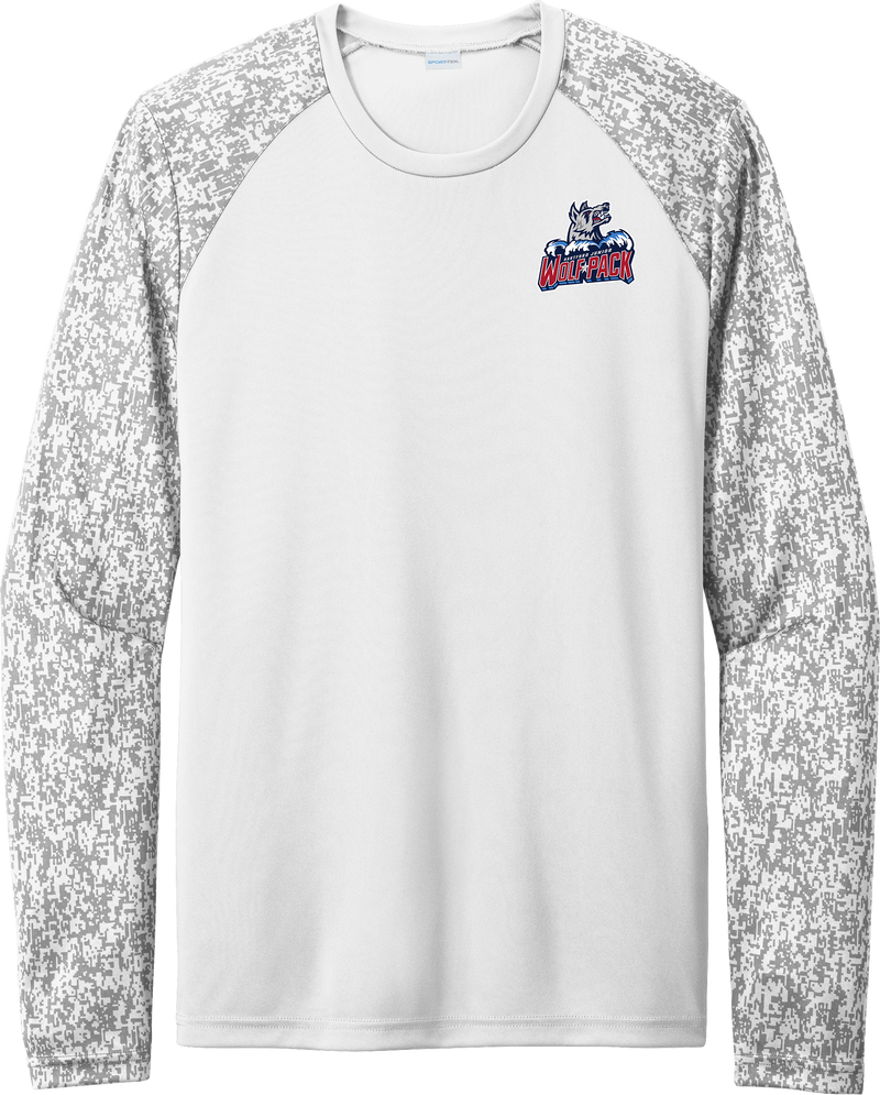 Hartford Jr. Wolfpack Long Sleeve Digi Camo Tee