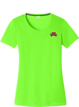 Mercer Arrows Ladies PosiCharge Competitor Cotton Touch Scoop Neck Tee