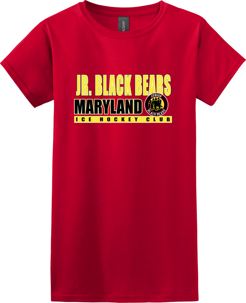 MD Jr. Black Bears Softstyle Ladies' T-Shirt