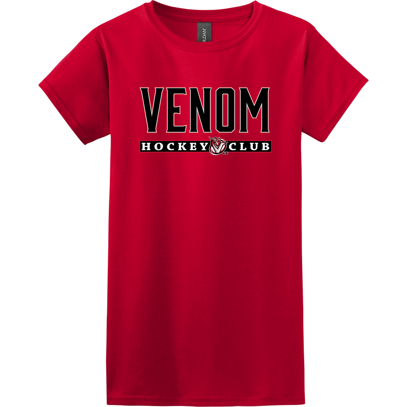 Venom Hockey Club Softstyle Ladies T-Shirt