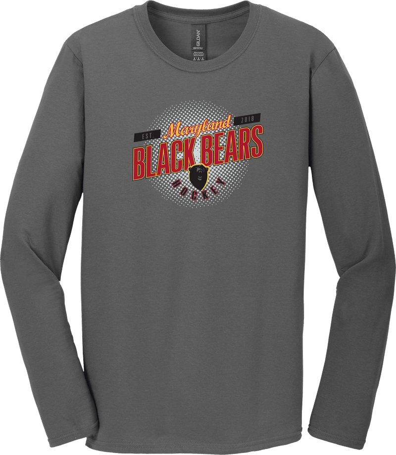 Maryland Black Bears Softstyle Long Sleeve T-Shirt