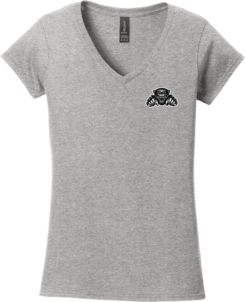 Igloo Jaguars Softstyle Ladies Fit V-Neck T-Shirt