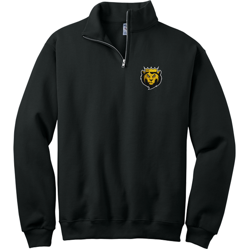 King's College NuBlend 1/4-Zip Cadet Collar Sweatshirt