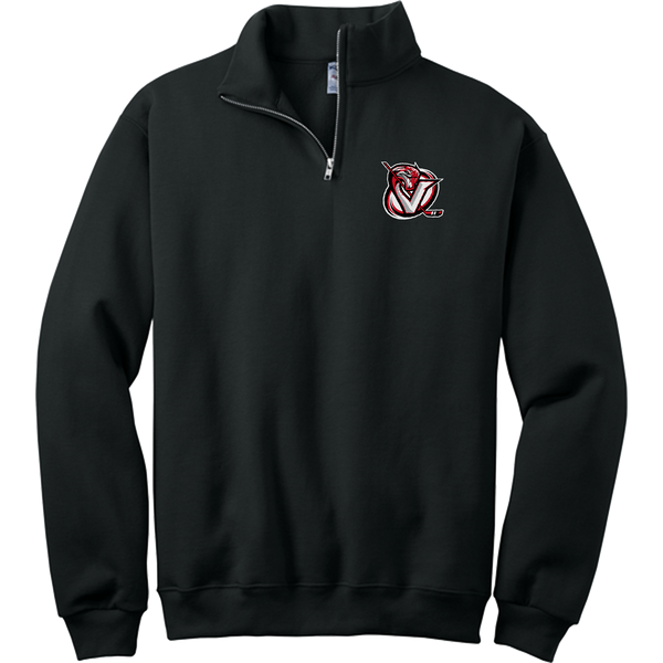 Venom Hockey Club NuBlend 1/4-Zip Cadet Collar Sweatshirt