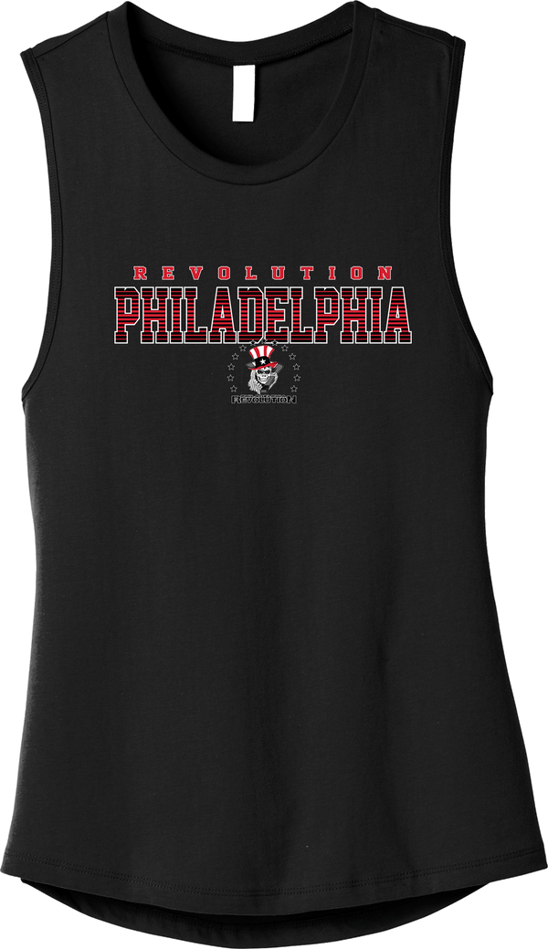 Phila Revolution Womens Jersey Muscle Tank