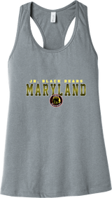 MD Jr. Black Bears Womens Jersey Racerback Tank