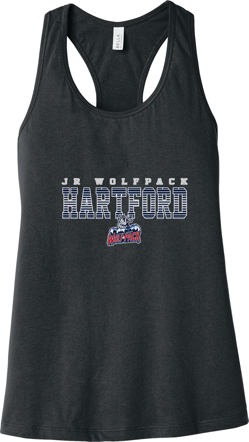 Hartford Jr. Wolfpack Womens Jersey Racerback Tank