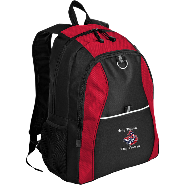 Kennedy Lady Knights Contrast Honeycomb Backpack