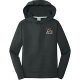 Dupage Black Bears Youth Performance Fleece Pullover Hooded Sweatshirt