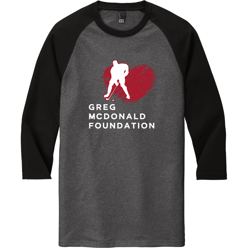 Greg McDonald Foundation Perfect Tri 3/4-Sleeve Raglan