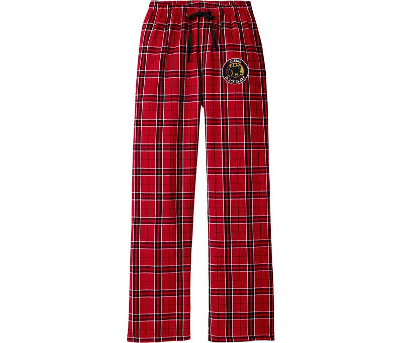 MD Jr. Black Bears Women's Flannel Plaid Pant