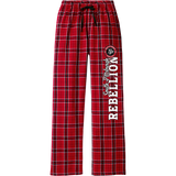 South Pittsburgh Rebellion Women's Flannel Plaid Pant