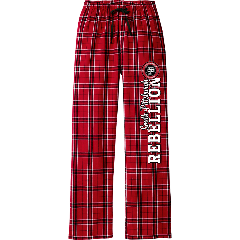 South Pittsburgh Rebellion Women's Flannel Plaid Pant