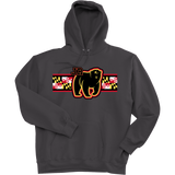 MD Jr. Black Bears Ultimate Cotton - Pullover Hooded Sweatshirt