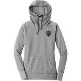 Lansing Spartans New Era Ladies Tri-Blend Fleece Pullover Hoodie