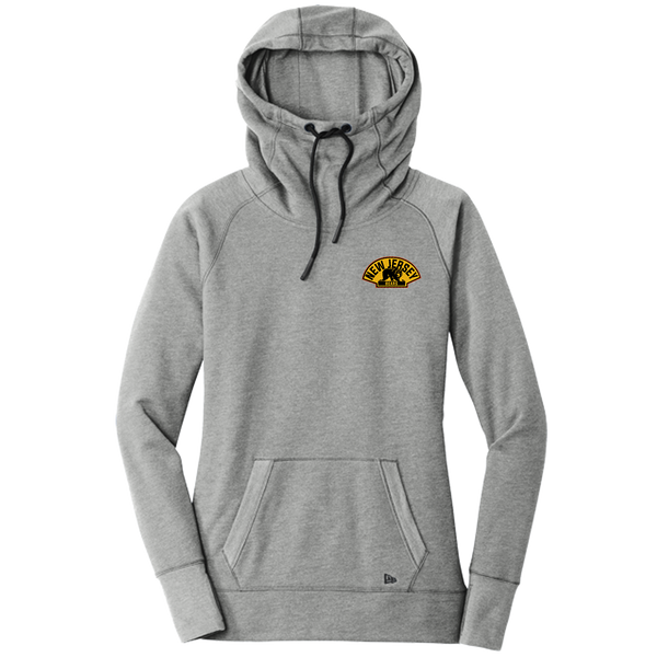 NJ Bears New Era Ladies Tri-Blend Fleece Pullover Hoodie