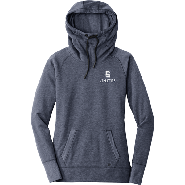 Midd South Athletics New Era Ladies Tri-Blend Fleece Pullover Hoodie