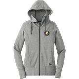 Upland Country Day School New Era Ladies Tri-Blend Fleece Full-Zip Hoodie