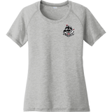 Grundy Senators Ladies PosiCharge Tri-Blend Wicking Scoop Neck Raglan Tee