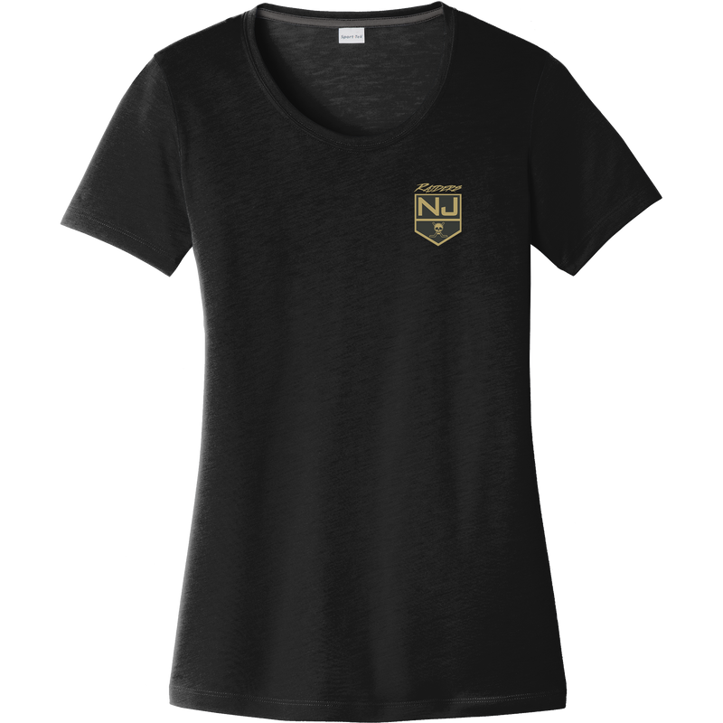 NJ Raiders Ladies PosiCharge Competitor Cotton Touch Scoop Neck Tee