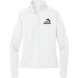 Mid-State Mustangs Ladies Sport-Wick Stretch 1/4-Zip Pullover