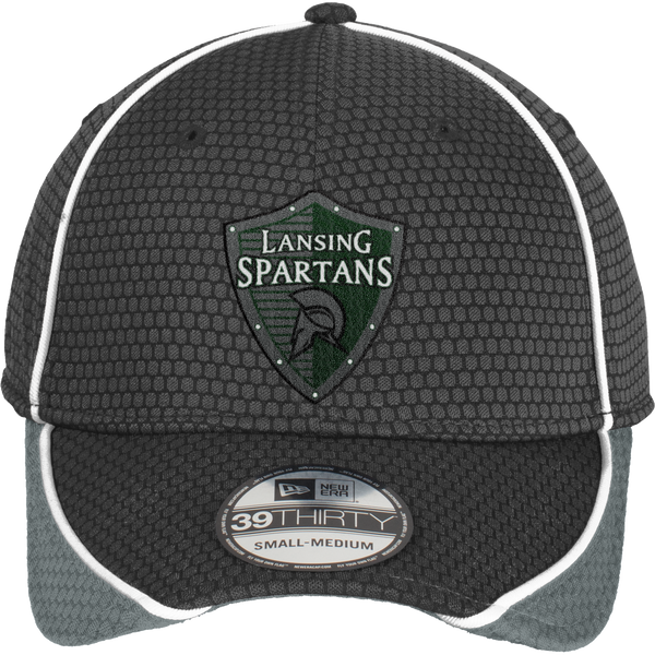 Lansing Spartans New Era Hex Mesh Cap