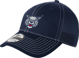 CT Bobcats New Era Stretch Mesh Contrast Stitch Cap