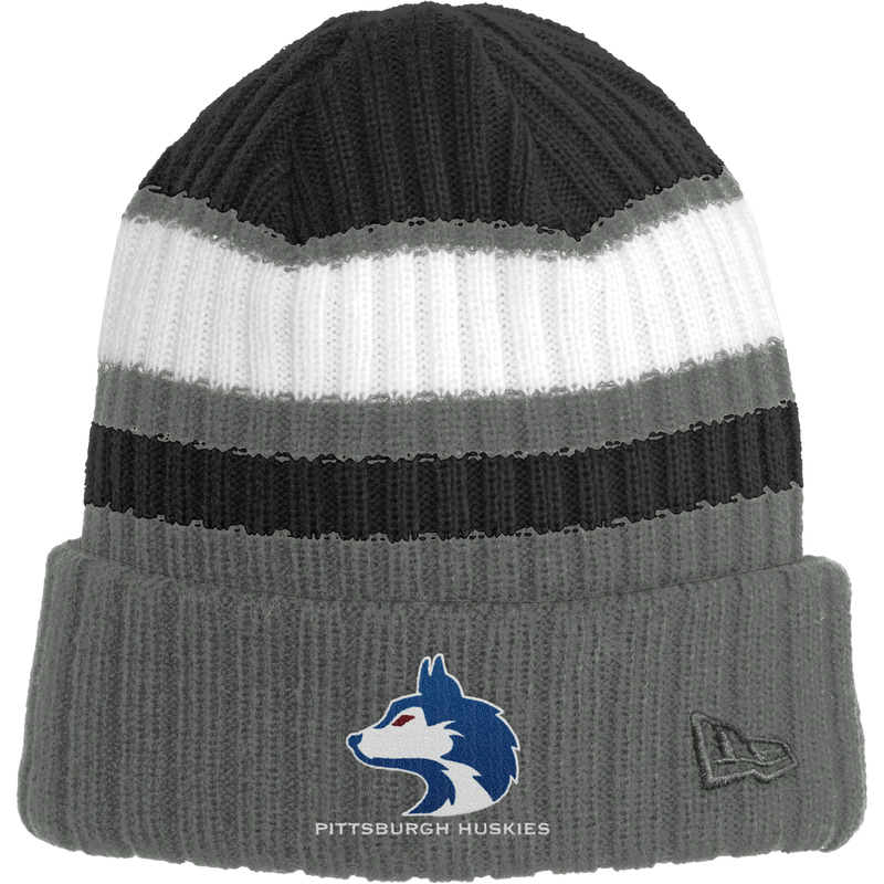 Pittsburgh Huskies New Era Ribbed Tailgate Beanie