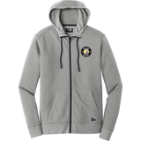 Upland Country Day School New Era Tri-Blend Fleece Full-Zip Hoodie