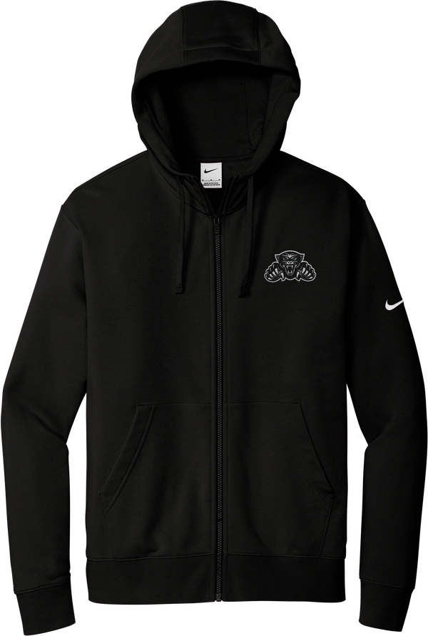 Igloo Jaguars Nike Club Fleece Sleeve Swoosh Full-Zip Hoodie