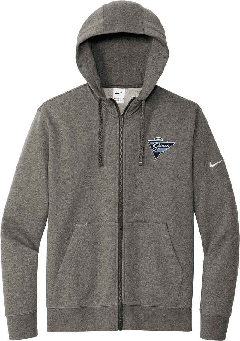 Ramapo Saints Nike Club Fleece Sleeve Swoosh Full-Zip Hoodie