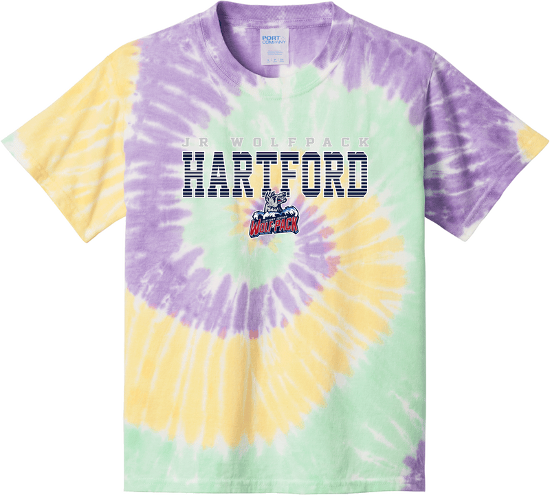 Hartford Jr. Wolfpack Youth Tie-Dye Tee