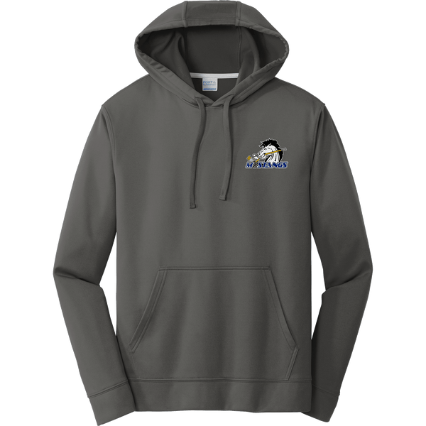 Mid-State Mustangs Performance Fleece Pullover Hooded Sweatshirt