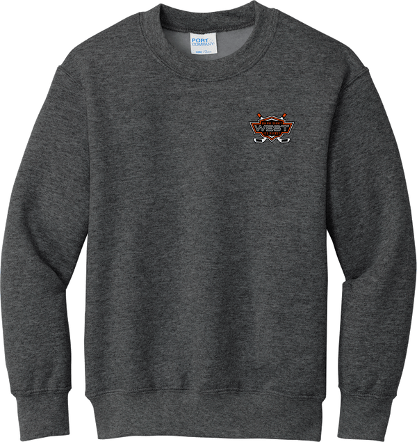 Orange County West Youth Core Fleece Crewneck Sweatshirt