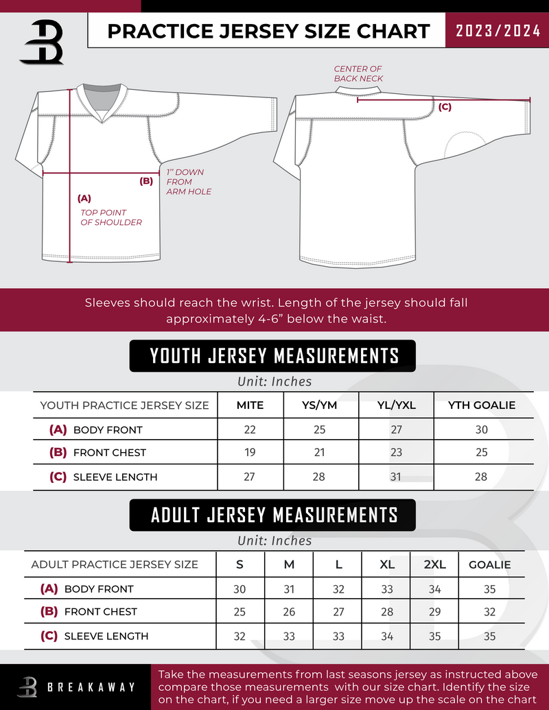 NJ Titans 2012/2013 Youth Reversible Practice Jersey