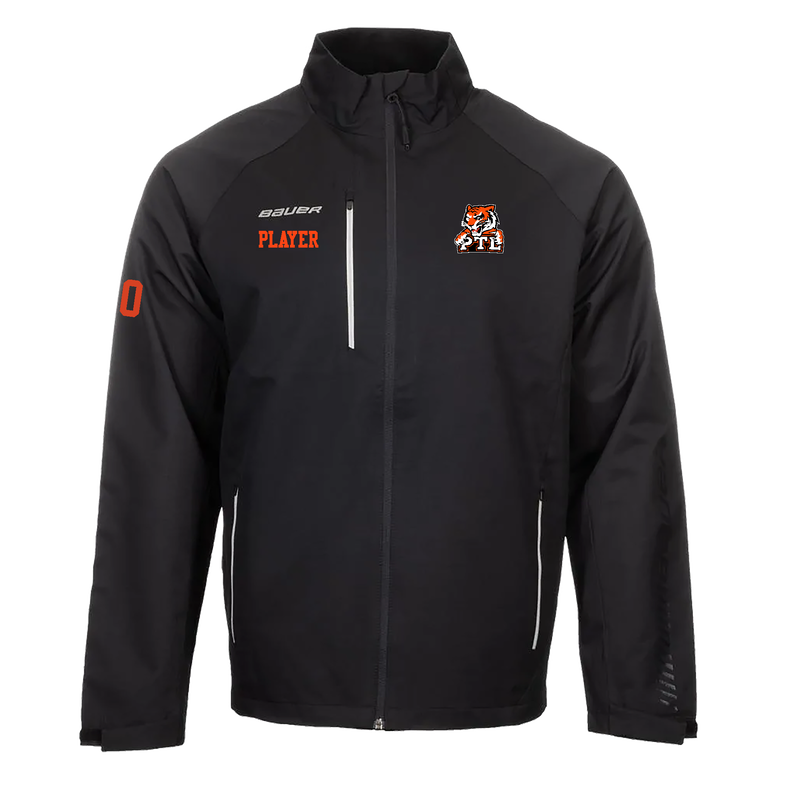 Bauer S24 Adult Lightweight Warm Up Jacket - Princeton Tiger Lilies