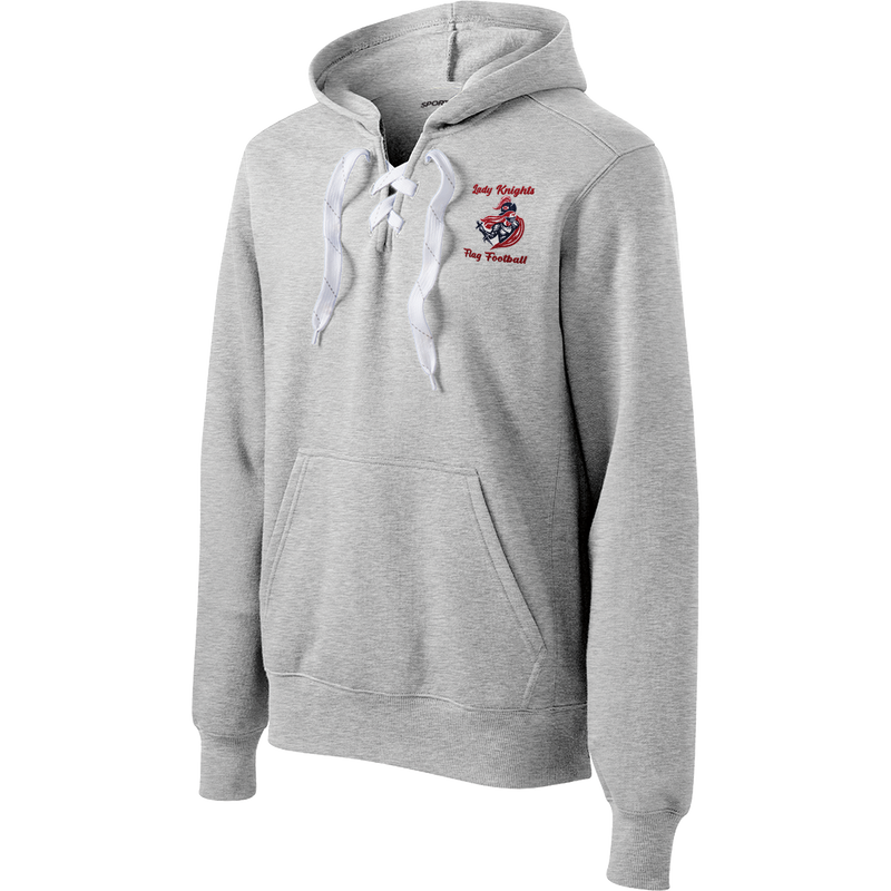 Kennedy Lady Knights Lace Up Pullover Hooded Sweatshirt