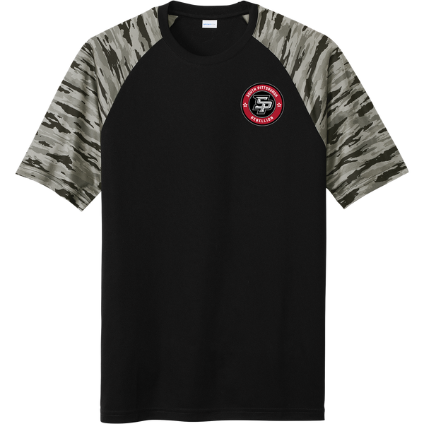 South Pittsburgh Rebellion Drift Camo Colorblock Tee