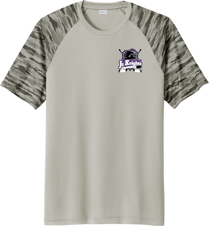 Old Bridge Jr. Knights Drift Camo Colorblock Tee