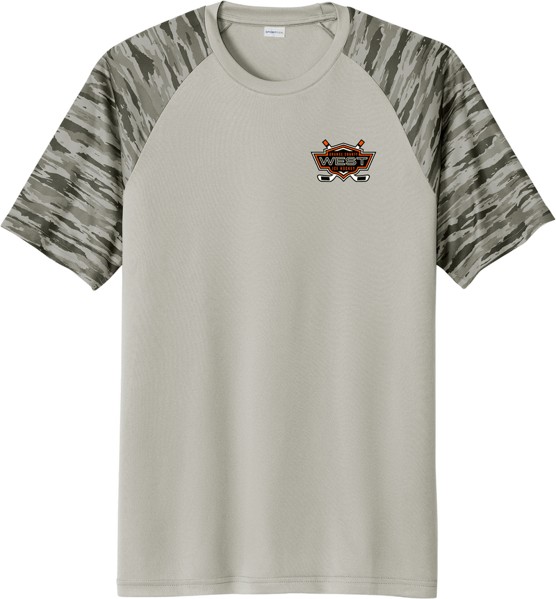 Orange County West Drift Camo Colorblock Tee