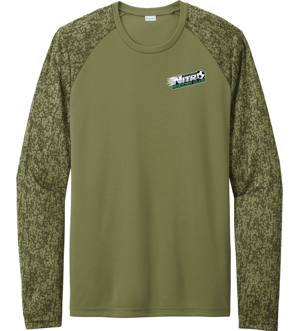 Nitro Soccer Long Sleeve Digi Camo Tee