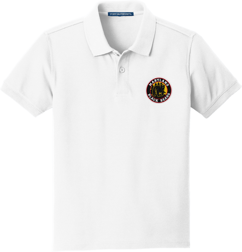 Maryland Black Bears Youth Core Classic Pique Polo