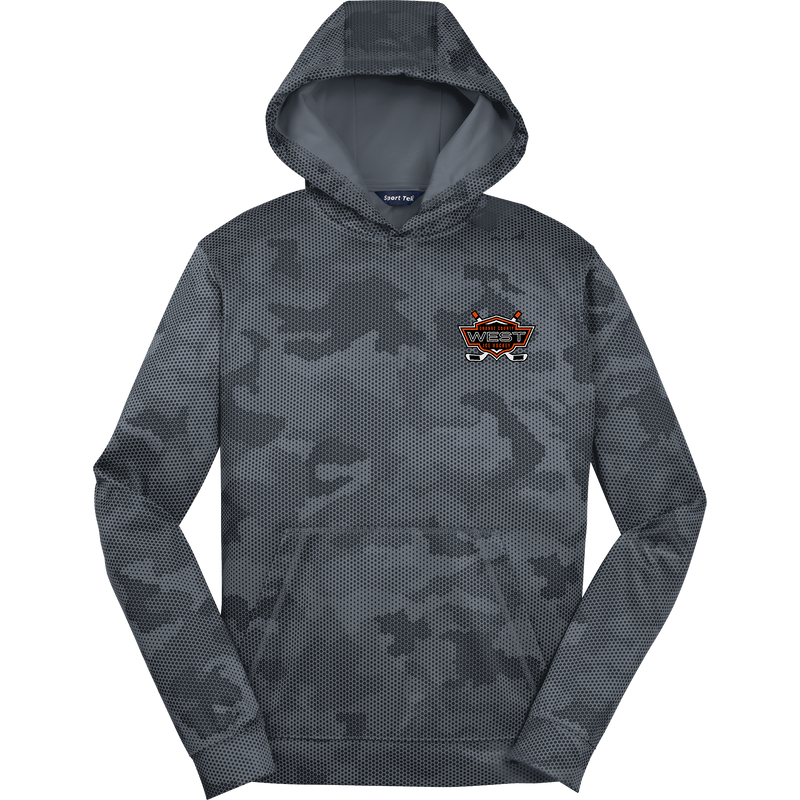 Orange County West Youth Sport-Wick CamoHex Fleece Hooded Pullover