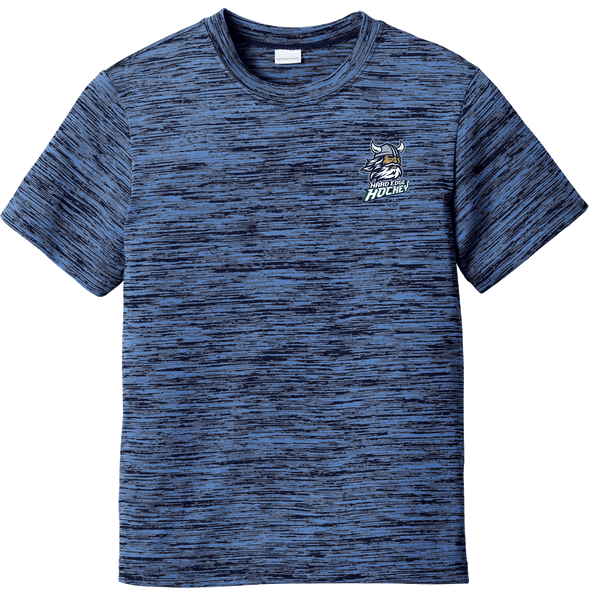 Hard Edge Hockey Youth PosiCharge Electric Heather Tee