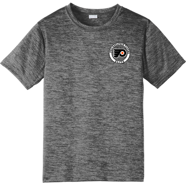 Philadelphia Flyers Elite Youth PosiCharge Electric Heather Tee