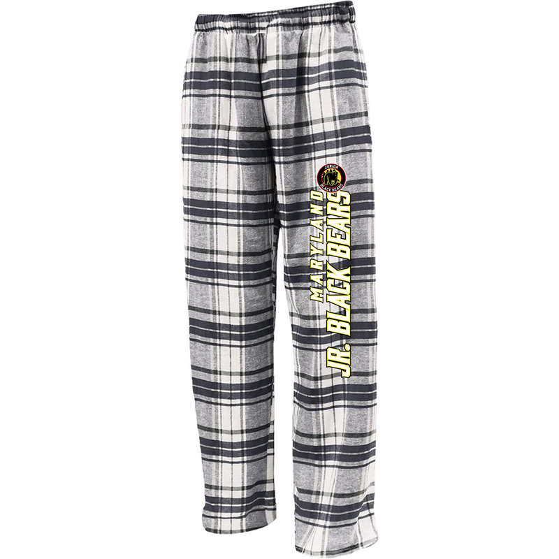 MD Jr. Black Bears Youth Flannel Pant